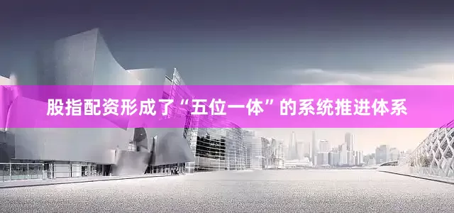 股指配资形成了“五位一体”的系统推进体系